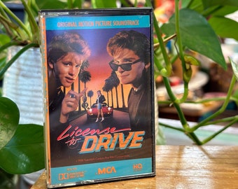 Vintage 1980s License to Drive Corey Haim / Feldman Soundtrack Cassette Tape