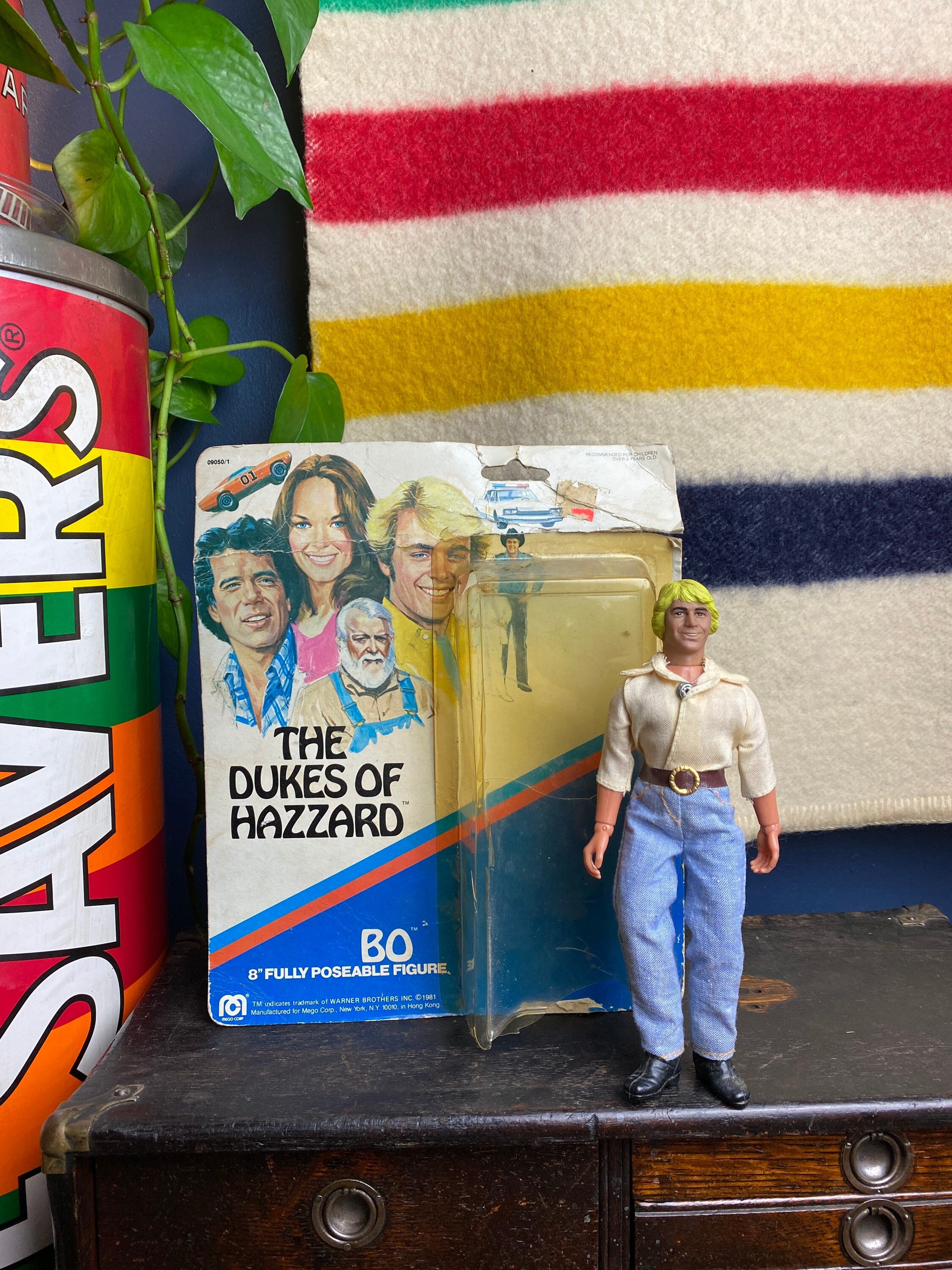 Vintage 1980s the Dukes of Hazzard Bo Luke MEGO Deadstock - Etsy