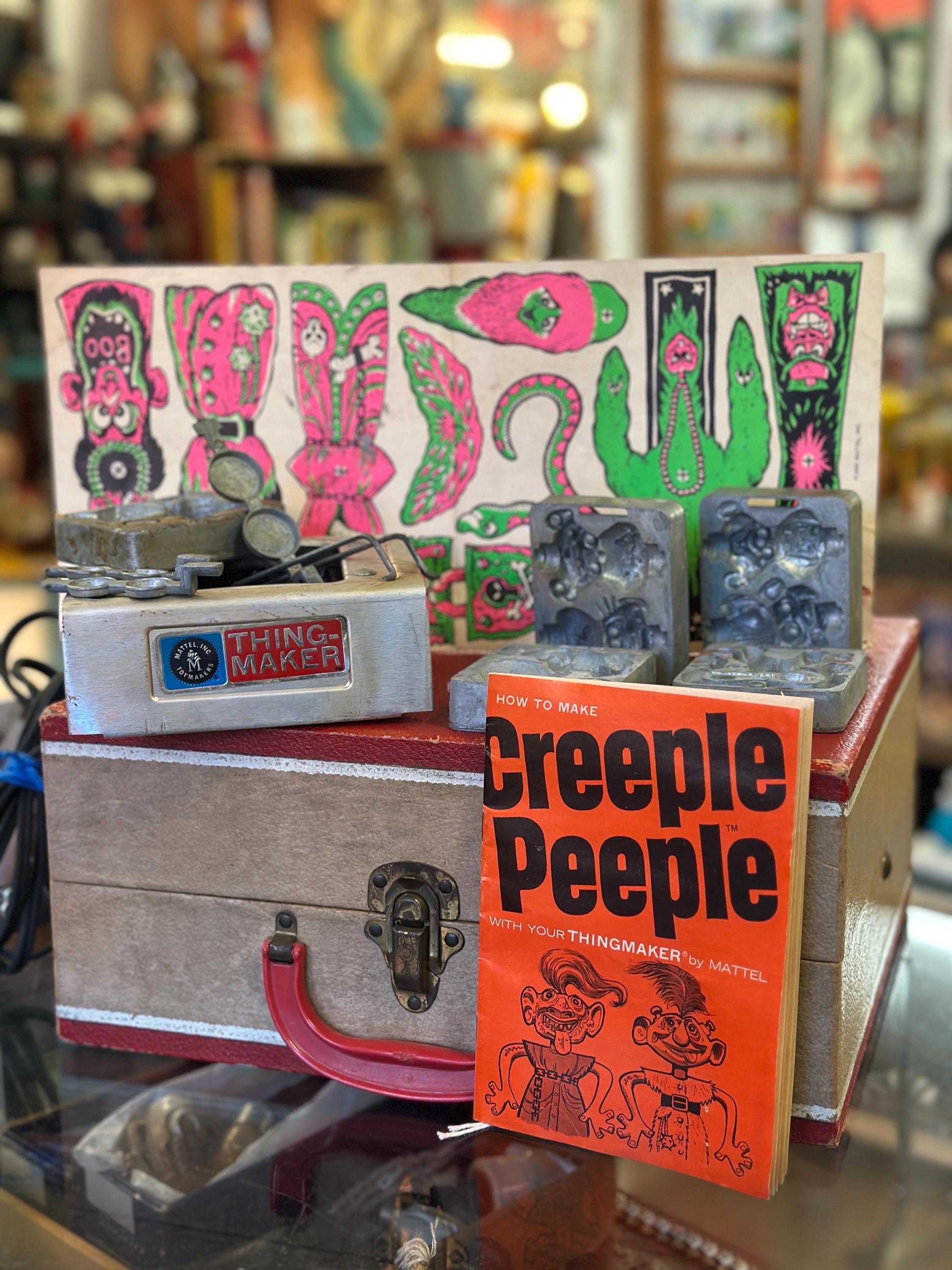 Thing Maker Box Set / シングメーカー クリーチャー Vintage Creepy Crawlers Thingmaker II with Box & Goop Mattel
