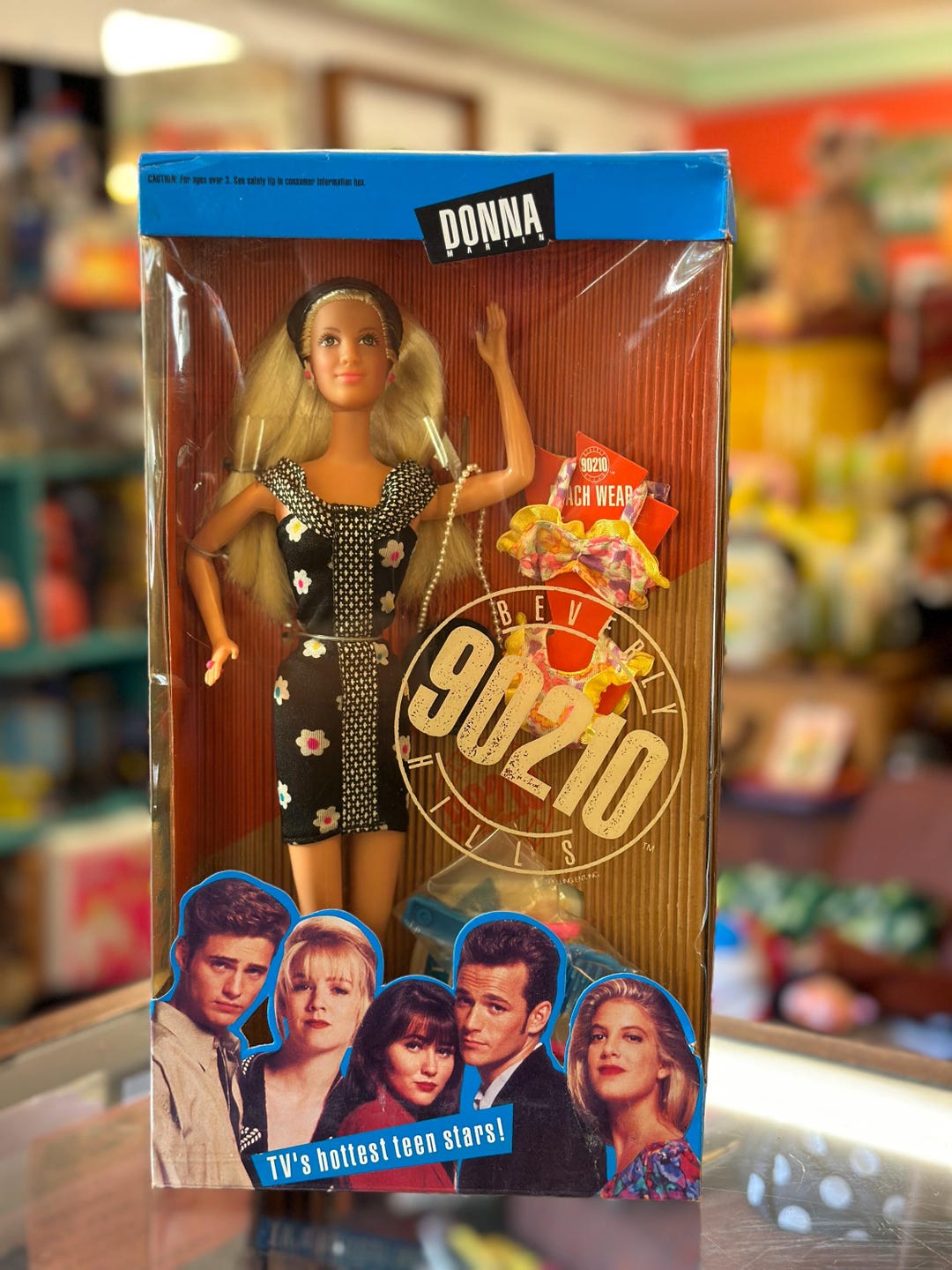 Vintage 1990s Sealed NIB Donna Martin Beverly Hills 90210 Doll - Etsy