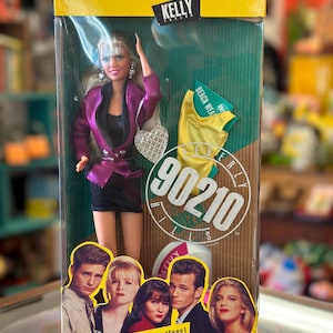 Vintage 1990s Sealed NIB Kelly Taylor Beverly Hills 90210 Doll