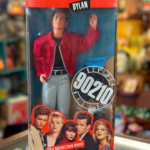 Vintage 1990s Sealed NIB Dylan McKay Beverly Hills 90210 Doll