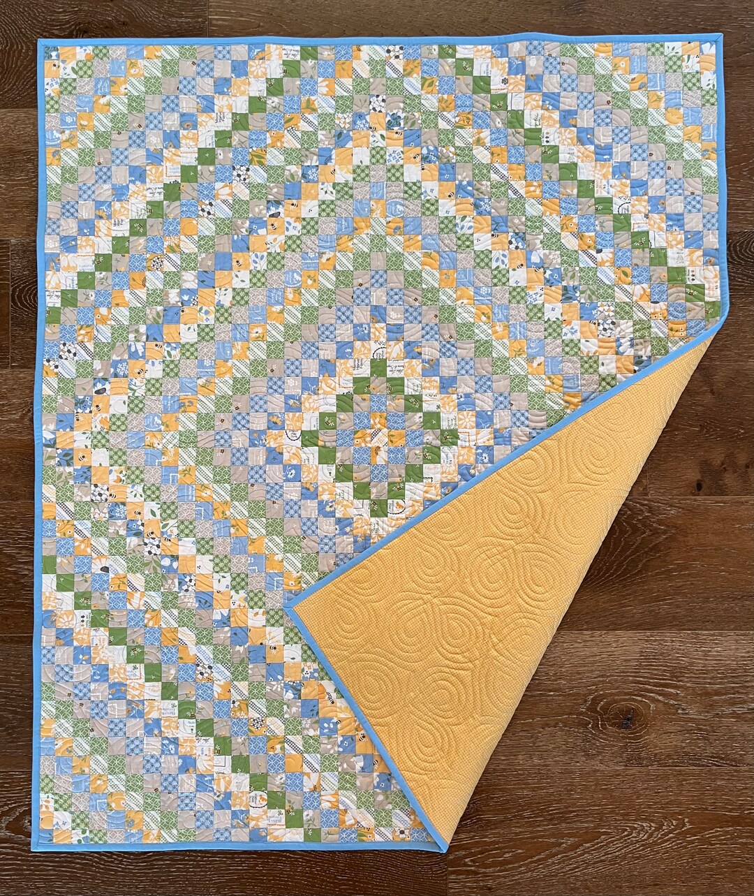 Moda Springbrook Fabric Handmade Heirloom Quilt: Spring Brook Fabric, Baby Nursery Decor - Etsy