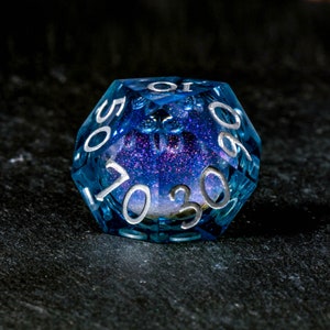 Jeu de dés Word bleu foncé Galaxy Dice F image 5