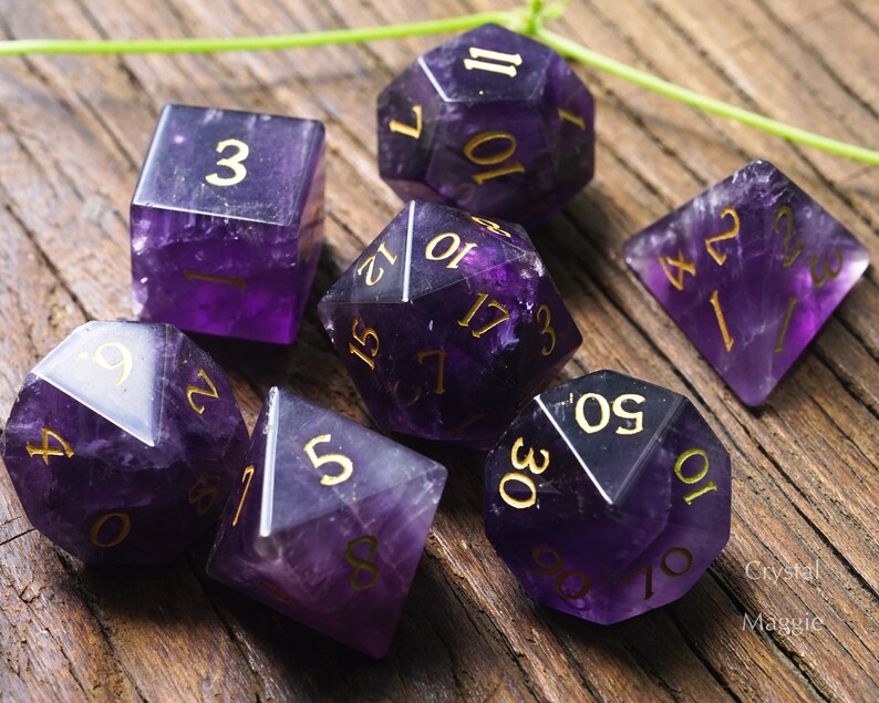 amethyst gemstone dice amethyst gemstone dice