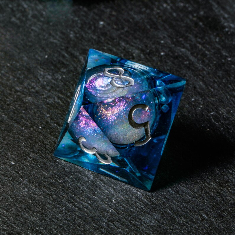 Jeu de dés Word bleu foncé Galaxy Dice F image 2