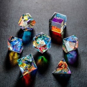 Fantastic Glass Dice Set