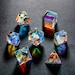 Fantastic Glass DnD Dice Set All Number Dice 