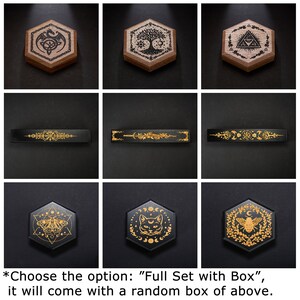 Amethyst Gemstone Dice Set image 7