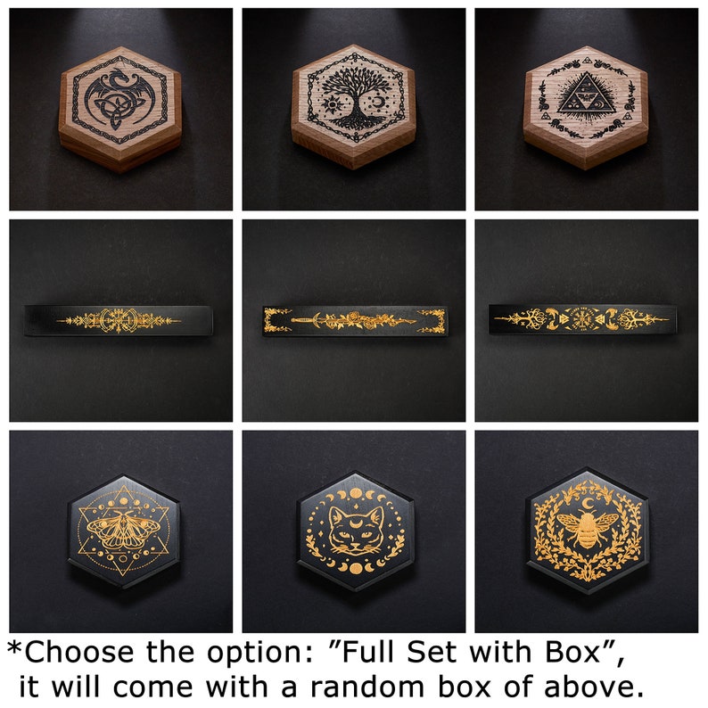 Amethyst Gemstone Dice Set image 7