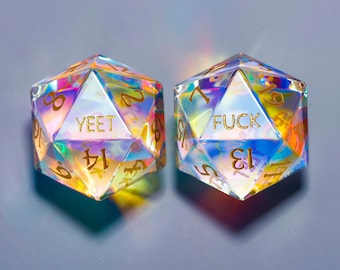 Fantastic Glass YEET Dice Set