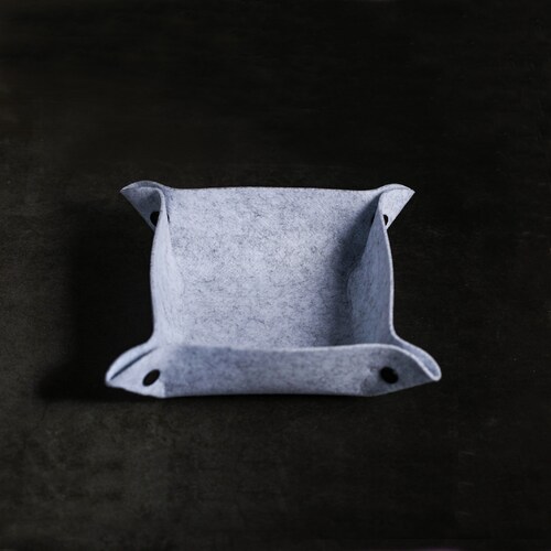 Soft Wool Felt Dice Tray Soft Tray Dungeons and Dragons Etsy