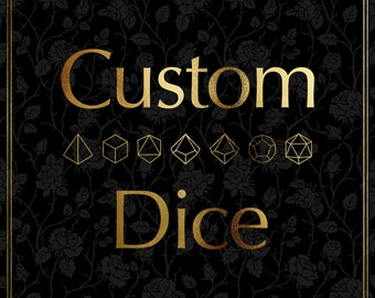 Custom Dice Wedding Dice