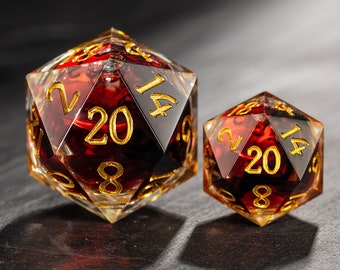 Noyau liquide rouge sang D20