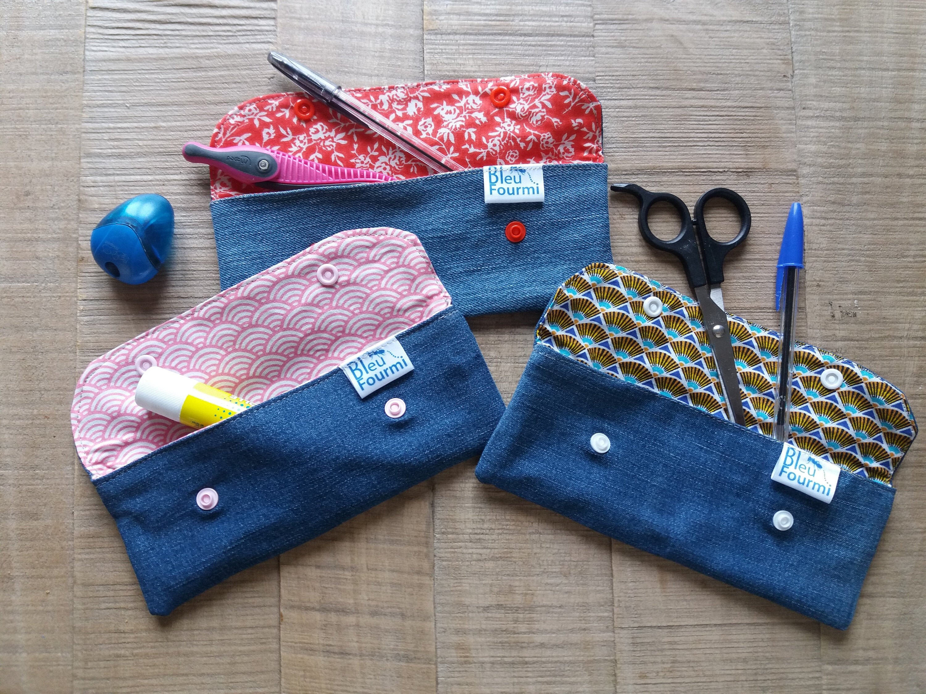 Mini Trousse en Jeans