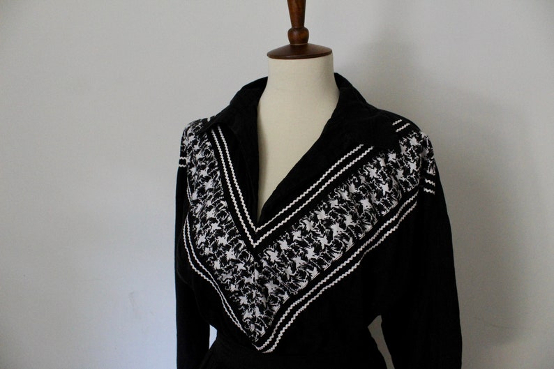 1950/'s Thunderbird Fashions Two Piece Set Skirt and Top