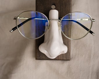 Glasses Stand, Gifts For Grandparents, Eye Glass Holder,  Retirement Gift, Glasses Holder Wall, Eyeglasses Stand, Pottery Eyeglasses Stand