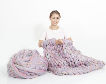 Blanket, SALE, chunky blanket! Chunky arm knit blanket, throw, bed runner, bedding, throw, chunky, decor, home, interior design