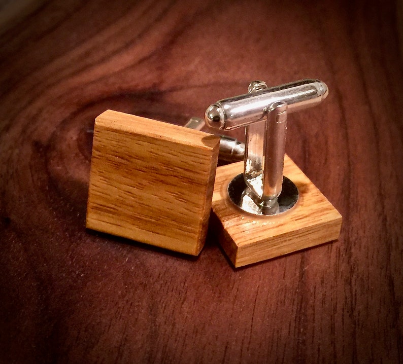 Canarywood Cufflinks
