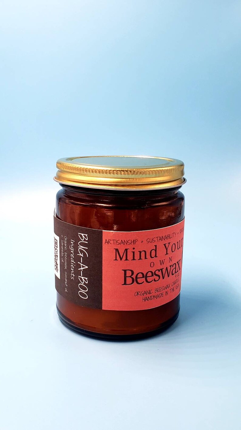 Beeswax Candles Organic Beeswax Candle Ecofriendly Candles Etsy