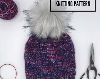 The Fax Beanie Knitting Pattern