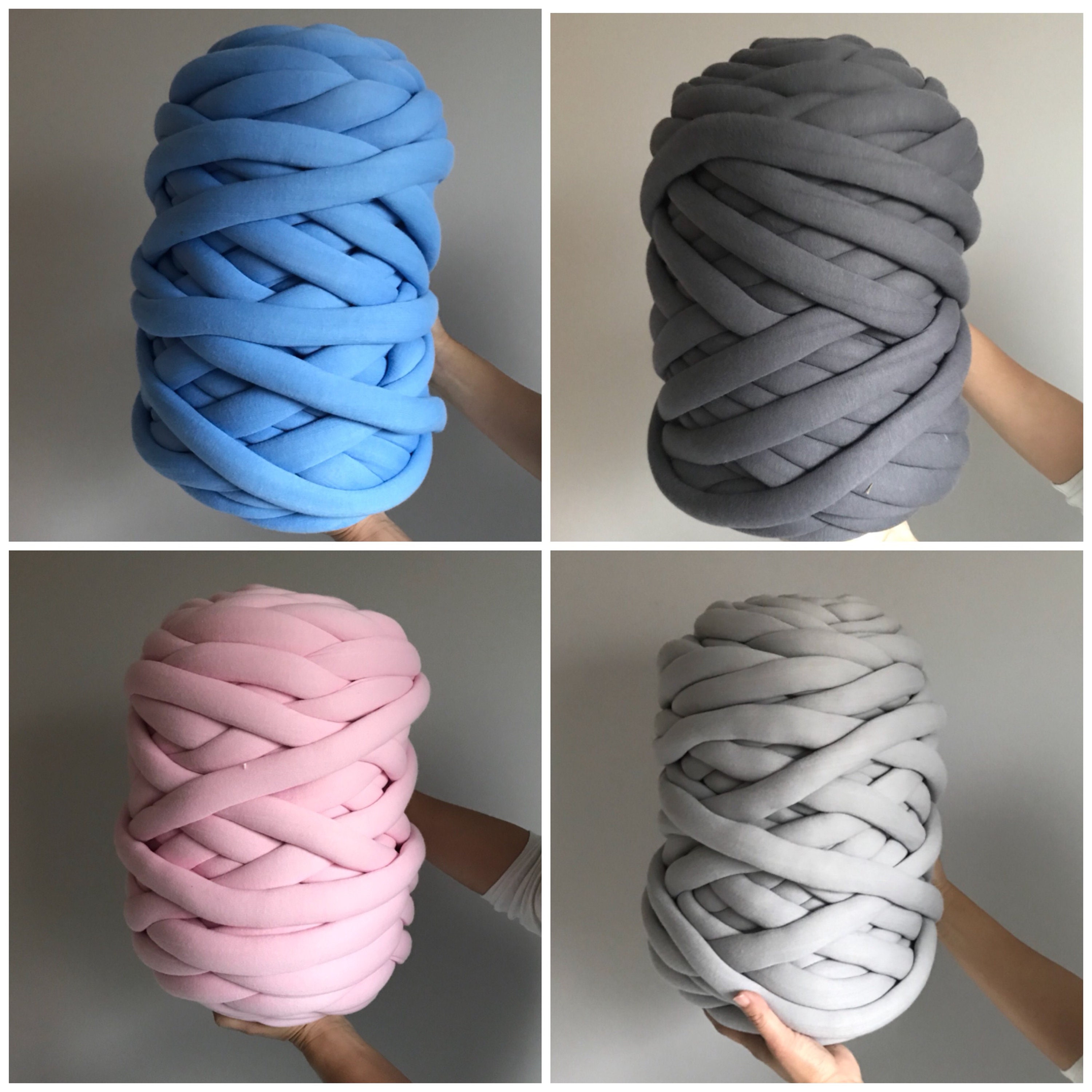Ready to Ship Cotton Tube Yarn Vegan Yarn Vegan Jumbo Yarn Etsy