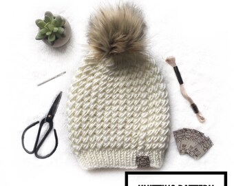 The Anastasia Beanie Knitting Pattern