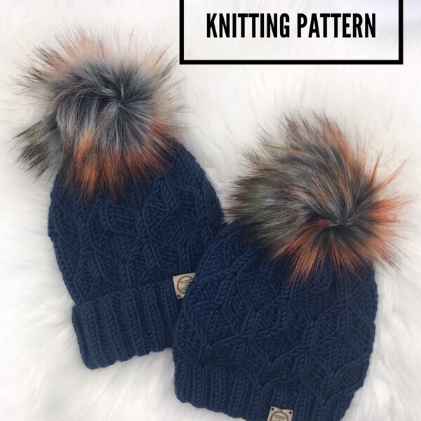 The Hexa Beanie Knitting Pattern