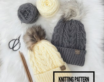 The Bianca Beanie Knitting Pattern