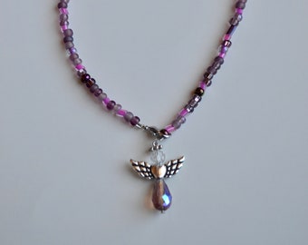 Guardian Angel Rear View Mirror Charm