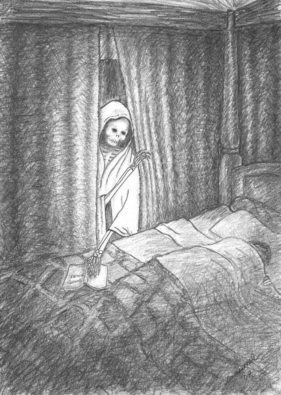 Set of 7 Postcards the Original Set of 7 Spooks and Spectres Etsy