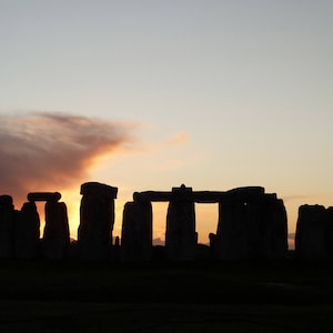 Stonehenge Winter Solstice alternative pagan Yule Christmas cards - 4 pack, 2 designs