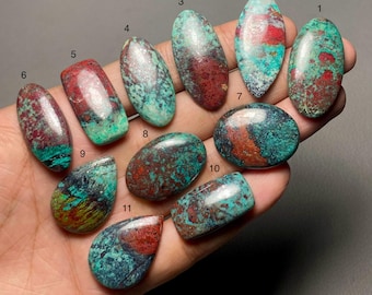 Sonora Sunrise A One Quality 100% Natural Sonora Sunrise Cabochon Loose Gemstone For Making Jewelry Code MI-753