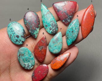 Sonora Sunrise A One Quality 100% Natural Sonora Sunrise Cabochon Loose Gemstone For Making Jewelry Code MI-1240