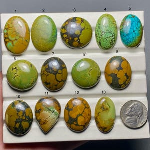 Tibetaans turkoois Een kwaliteit 100% natuurlijke Tibetaans turkoois cabochon losse edelsteen voor het maken van sieraden Code MI-501