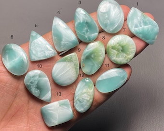 Hemimorphite A One Quality Hemimorphite Cabochon Loose Gemstone For Making Jewelry Code MI-670