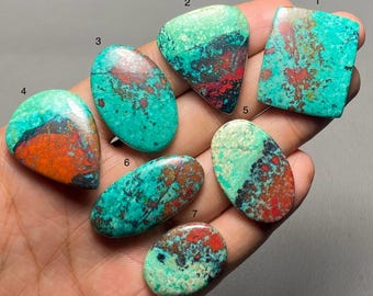 Sonora Sunrise A One Quality 100% Natural Sonora Sunrise Cabochon Loose Gemstone For Making Jewelry Code MI-608