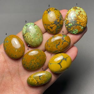 Tibetan Turquoise A One Quality 100% Natural Tibetan Turquoise Cabochon Loose Gemstone For Making Jewelry Code MI-499