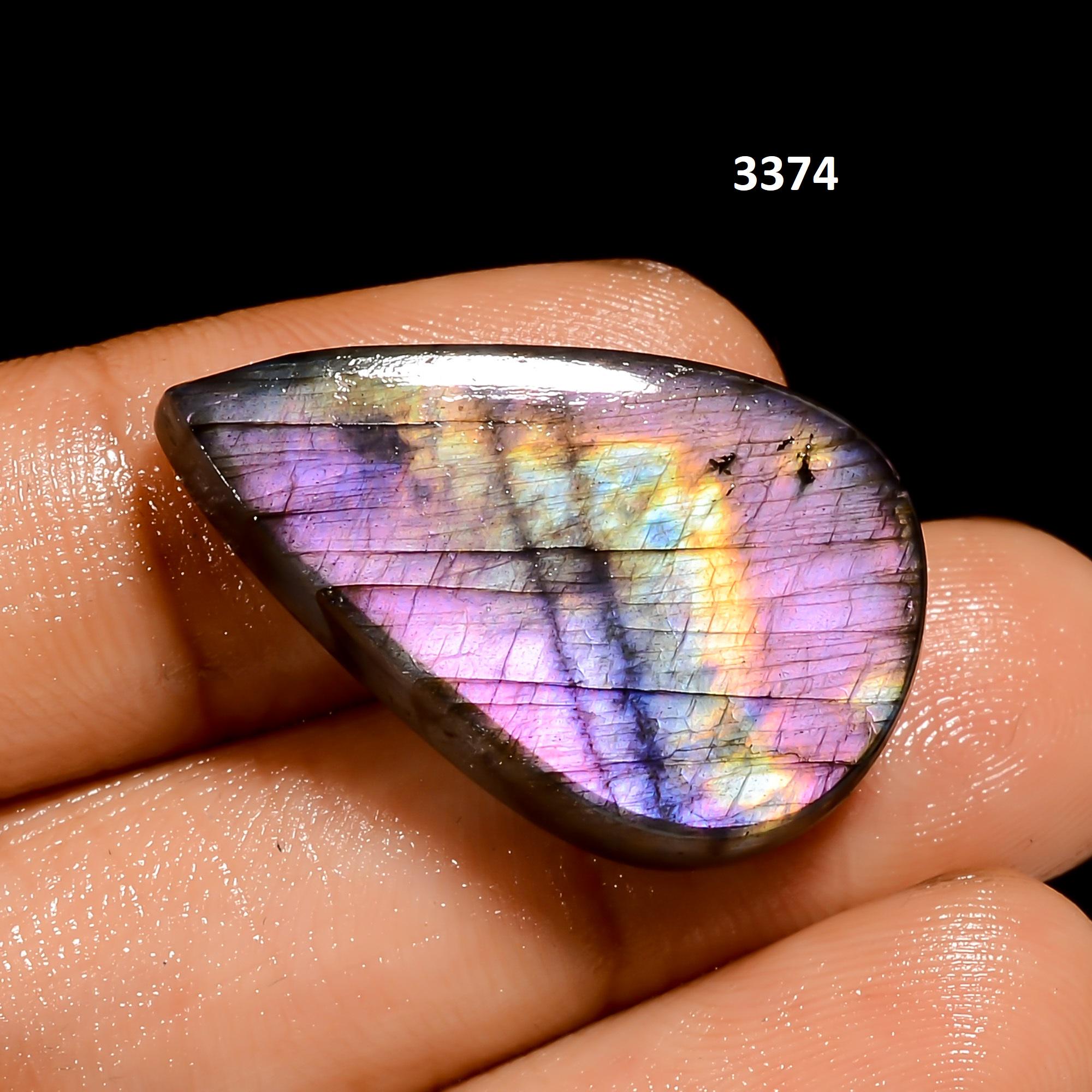 Purple Labradorite A One Quality 100% Natural Labradorite Cabochon