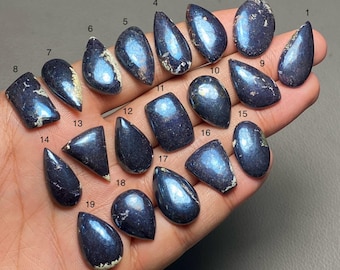 Covellite A One Quality 100% Natural Covellite Cabochon Loose Gemstone For Making Jewelry Code MI-1389