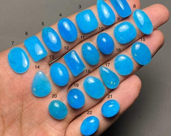 Hemimorphite A One Quality Hemimorphite Cabochon Loose Gemstone For Making Jewelry Code MI-789