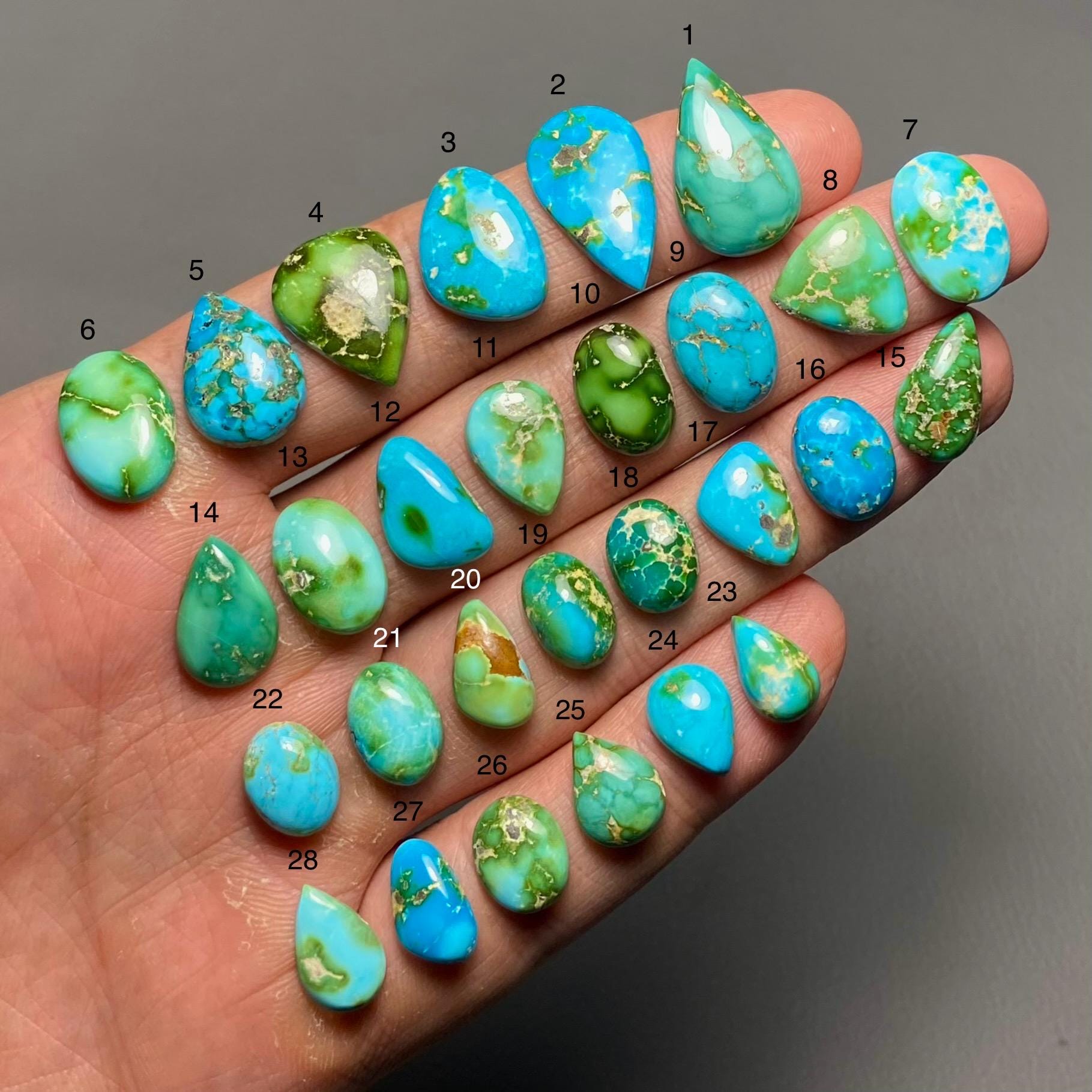 Sonoran Mountain Turquoise A One Quality 100% Natural Mountain