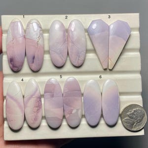 Rare Hyacinth Jasper Pair A One Quality 100% Natural Hyacinth Jasper Cabochon Loose Gemstone For Making Earring Code MI-456