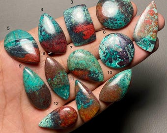 Sonora Sunrise A One Quality 100% Natural Sonora Sunrise Cabochon Loose Gemstone For Making Jewelry Code MI-754