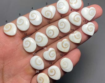 Australian Shiva Eye Shell A One Quality 100% Natural Shiva Eye Shell Cabochon Loose Gemstone For Making Jewelry Code MI-155