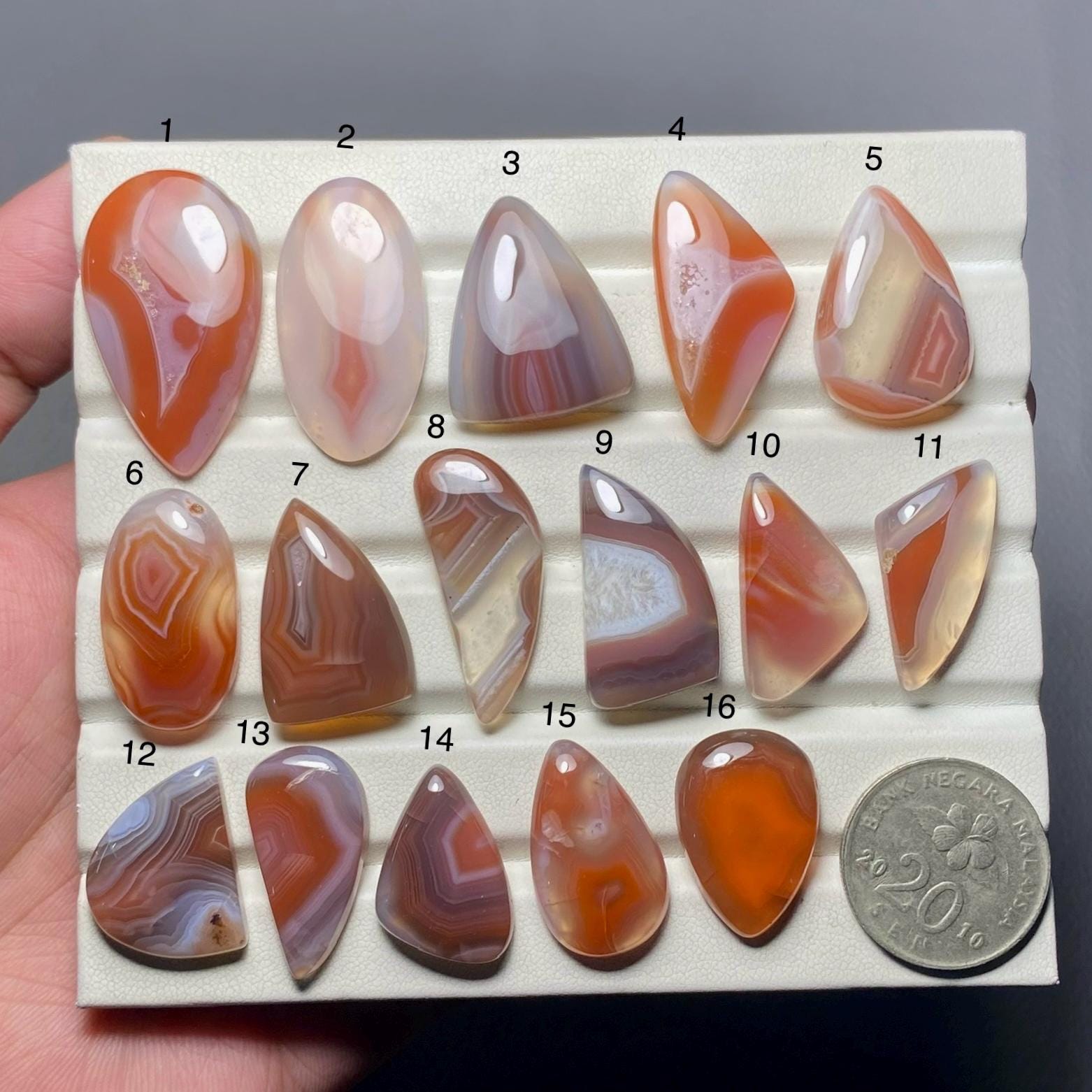 Botswana Agate A One Quality 100% Natural Botswana Agate Cabochon