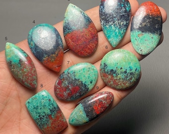 Sonora Sunrise A One Quality 100% Natural Sonora Sunrise Cabochon Loose Gemstone For Making Jewelry Code MI-749