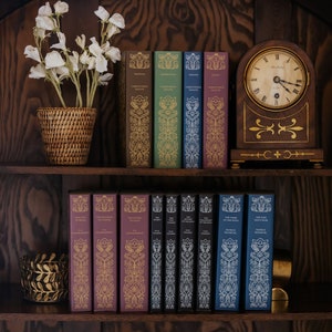 Collezione Barocca / Copertine per libri personalizzate in dimensioni e colori, stampe fisiche, sovraccoperte estetiche, copertine rigide, copertine tascabili