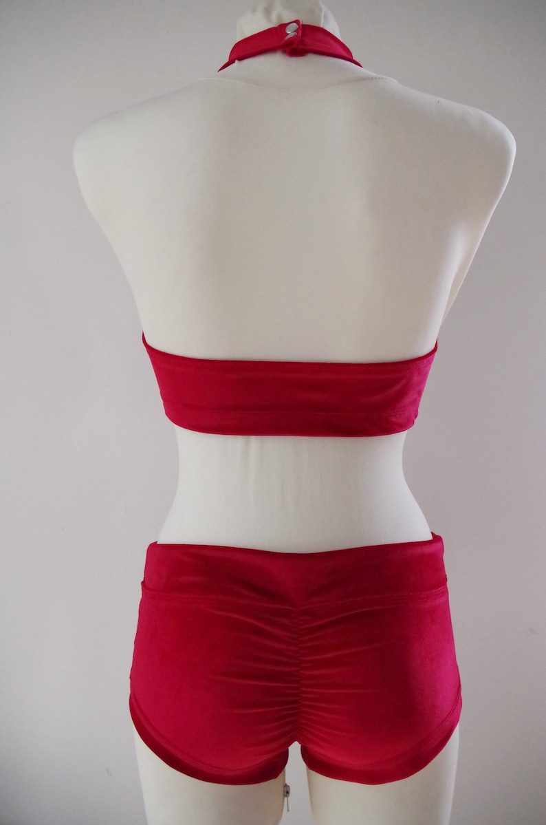 all sizes by Dreamwing\u00ae Pole Dance Set *Berenice I* neckholder with sparkling rhinestones,3 colours