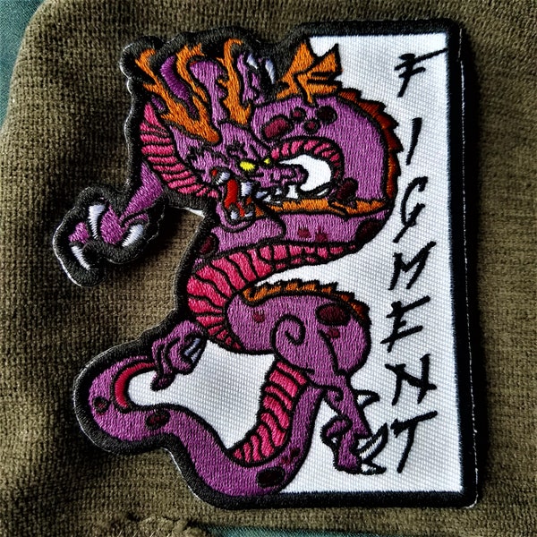 Figment Re-Imagined Applique Patch - From Journey into Imagination with Figment- Large 4 inch Appliques Patch